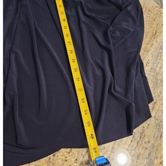 Magicsuit Plus Size 3X  BLACK Draped Swim Cover up Dress - Picture 5 of 11